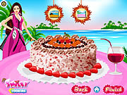 Барби готовит торт