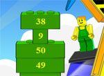 Математическая башенка Лего