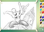 Раскраска Спайдермен Человек паук