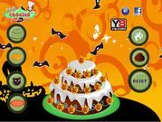 Большой Хэллоуин - Декор торта